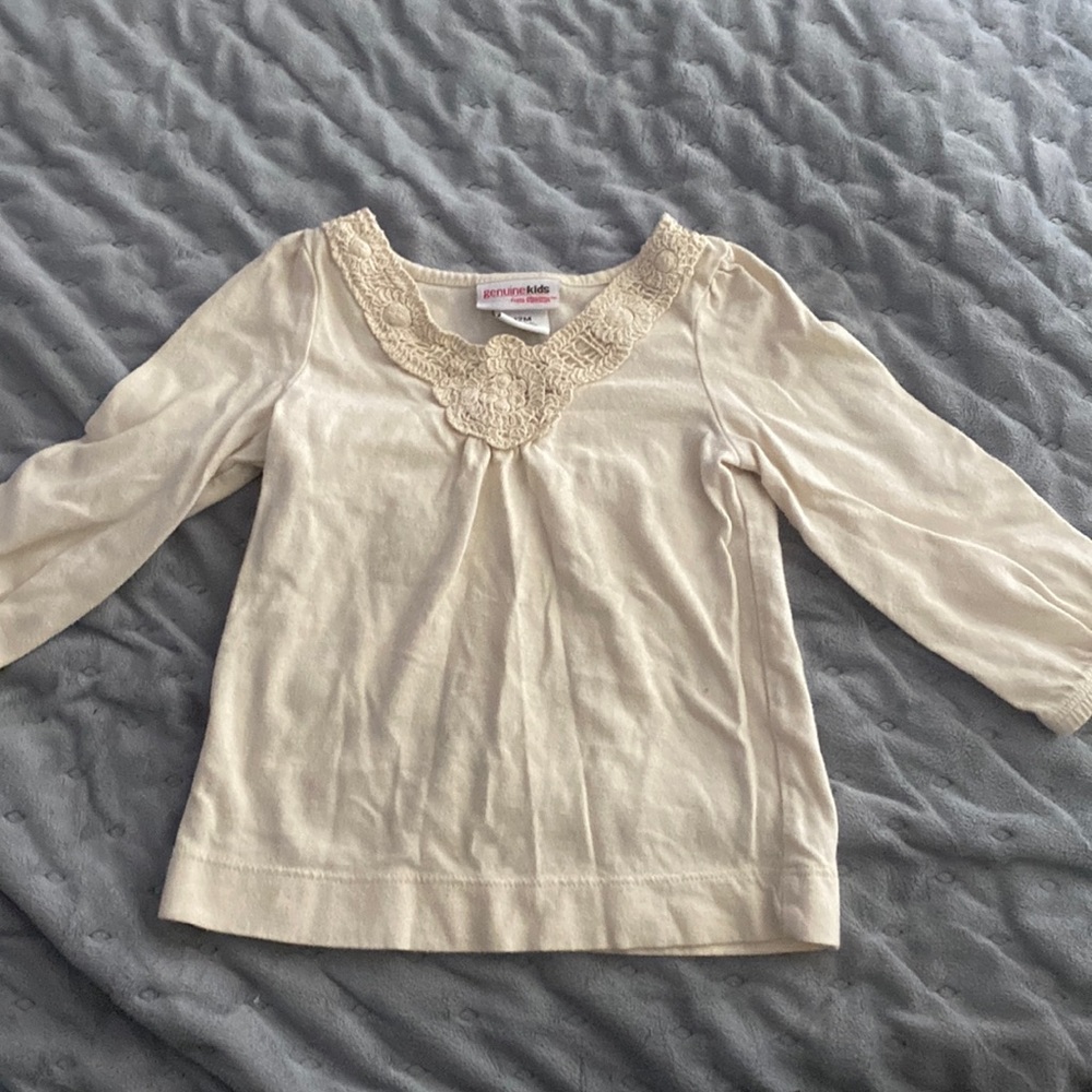 Lace detail blouse